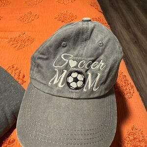 Gray Soccer Mom Cap